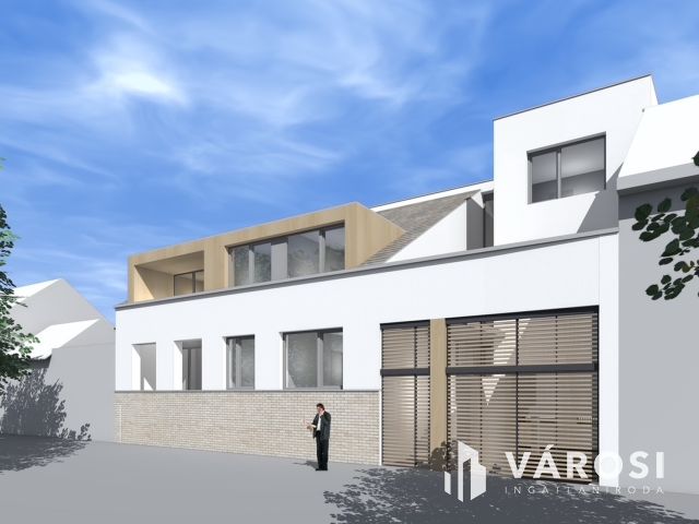 Kiviteli tervekkel rendelkező telek Debrecen belvárosában