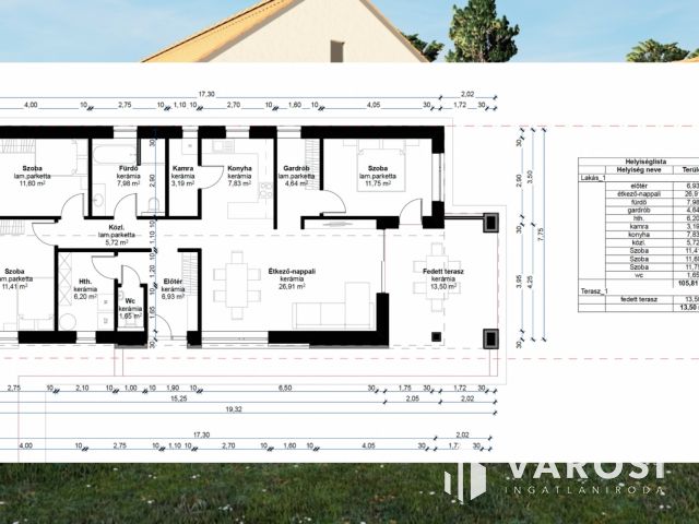 Új építésű, 106 m2-es "paradicsomi" családi házak