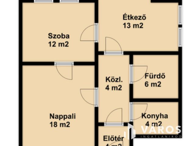 Saját kertes,szép kis lakás,garázzsal eladó.