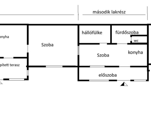 Két generációs ház Tokorcson