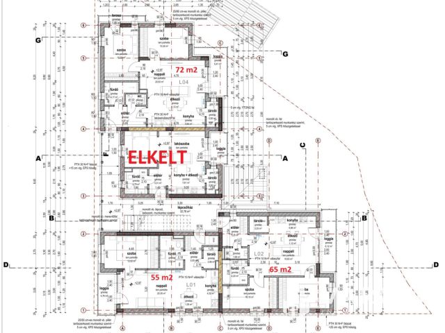Első emeleti, 55 m²-es, új lakás a Várfürdő közelében